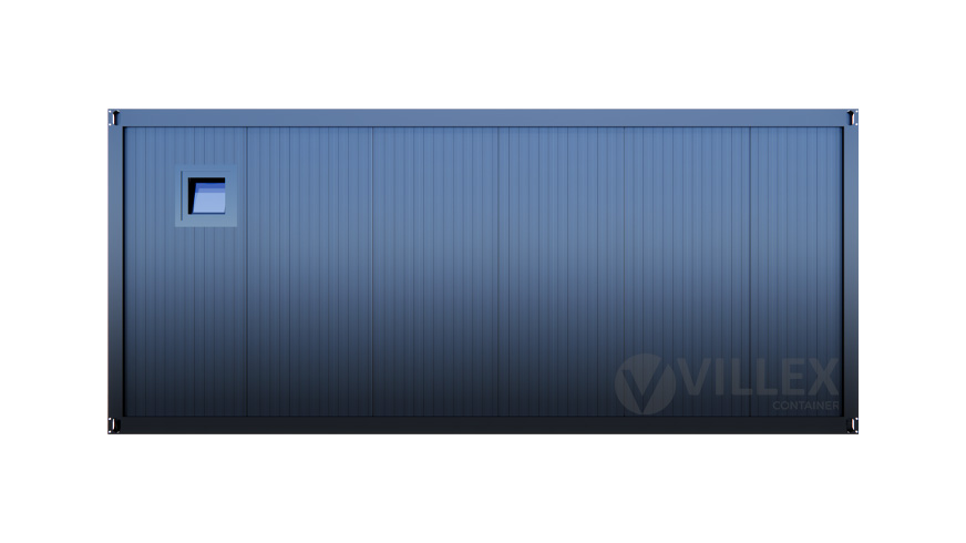 Sanitärcontainer Villex Big Cube Vertikal Nero 1.0 / Sanitär
