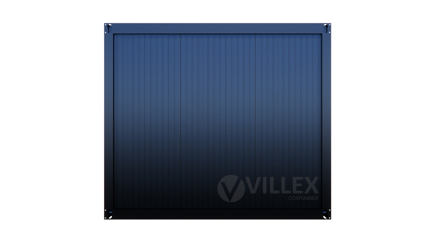 Sanitärcontainer Villex Big Cube Vertikal Nero 1.0 / Sanitär