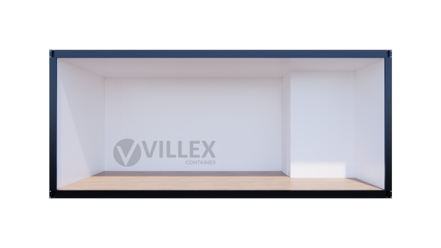 Sanitärcontainer Villex Big Cube Vertikal Nero 1.0 / Sanitär