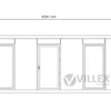 Sanitärcontainer Villex Big Cube Vertikal Nero 1.0 / Sanitär