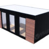Sanitärcontainer Villex Big Wood Pavillon 1.0 / Sanitär