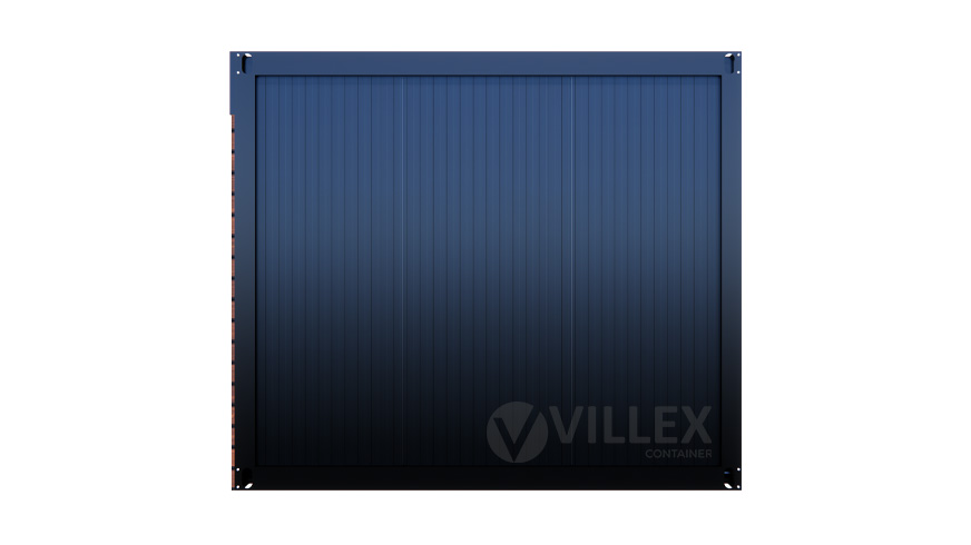 Sanitärcontainer Villex Big Wood Pavillon 1.0 / Sanitär