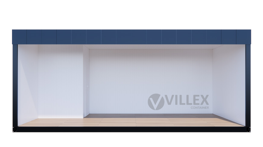 Sanitärcontainer Villex Big Wood Pavillon 1.0 / Sanitär