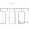 Sanitärcontainer Villex Big Wood Pavillon 1.0 / Sanitär