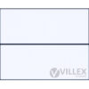 Sanitärcontainer Villex Doppio Standard Cube Doppio Fenster Nero / Sanitär