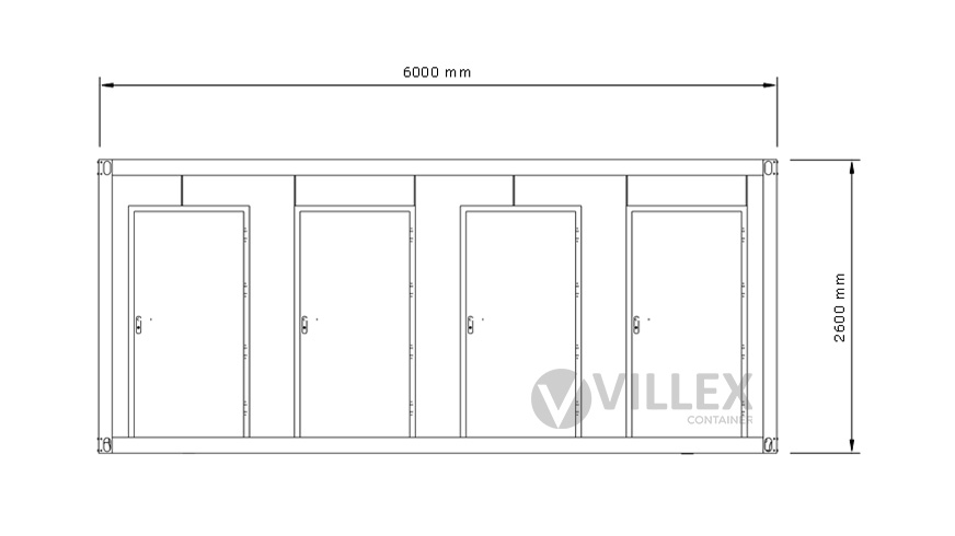 Sanitärcontainer-Villex-Multi-Sanitär-Cube-Nero-1.0-9 Sanitärcontainer Villex Multi Sanitär Cube Nero 1.0
