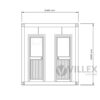Sanitärcontainer Villex Multi Sanitär Cube Nero 2.0