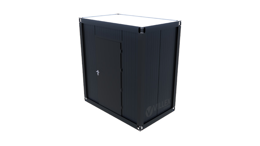 Sanitärcontainer Villex Multi Sanitär Cube Nero 3.0