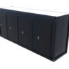 Sanktärcontainer Villex Quattro Toilet Cube Nero 1.0