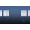 Sanitärcontainer Villex Standard Cube Long Doppio Nero 1.0 / Sanitär