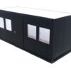 Sanitärcontainer Villex Standard Cube Long Doppio Nero 1.0 / Sanitär
