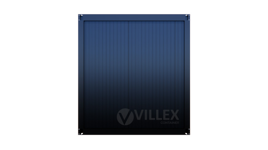 Sanitärcontainer Villex Standard Cube Long Doppio Nero 1.0 / Sanitär