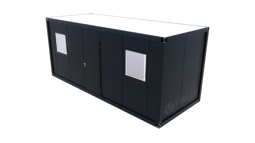 Sanitärcontainer Villex Standard Cube Nero 1.0 / Sanitär