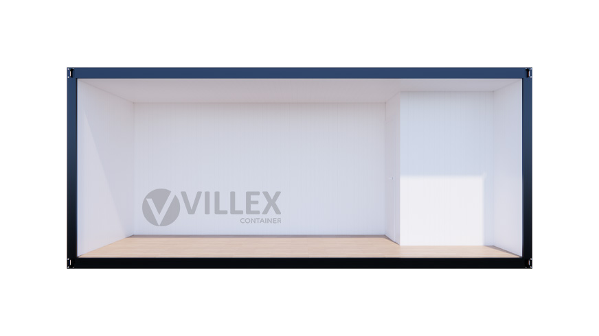 Sanitärcontainer Villex Standard Cube Nero 1.0 / Sanitär