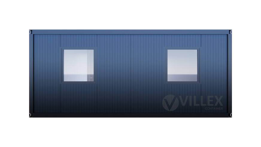 Sanitärcontainer Villex Standard Cube Nero 2.0 / Sanitär