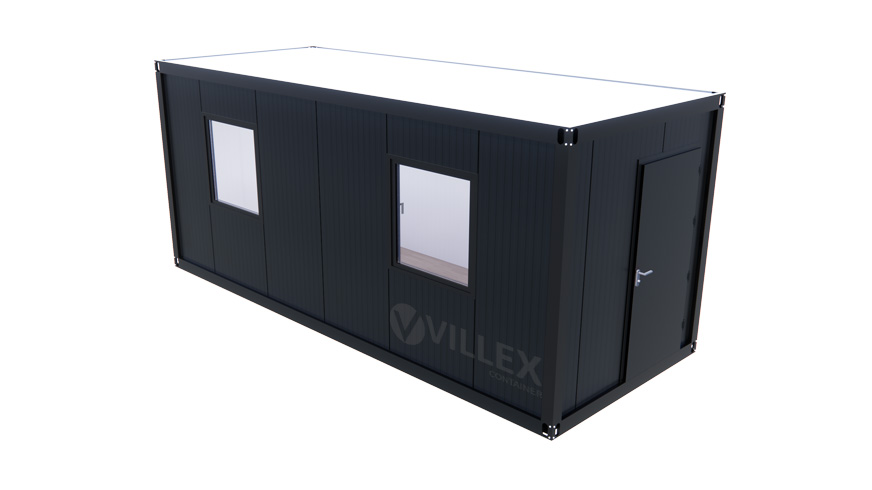 Sanitärcontainer Villex Standard Cube Nero 2.0 / Sanitär