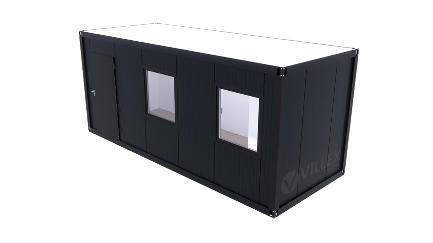 Sanitärcontainer Villex Standard Cube Nero 4.0 / Sanitär