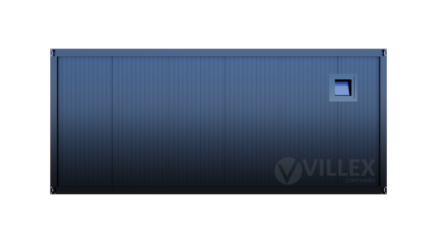 Sanitärcontainer Villex Standard Cube Short Doppio Nero 1.0 / Sanitär