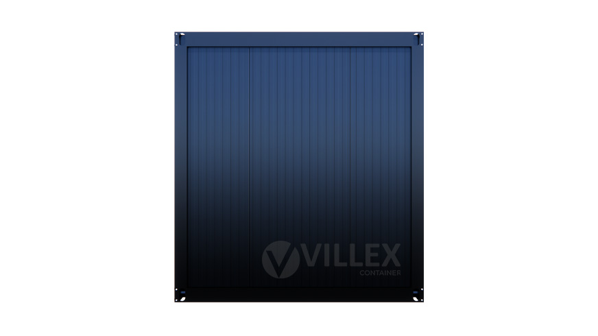 Sanitärcontainer Villex Standard Cube Short Doppio Nero 1.0 / Sanitär