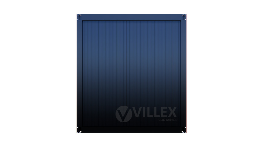 Sanitärcontainer Villex Standard Glas Cube Nero 2.0 / Sanitär