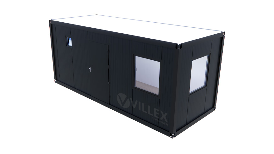 Sanitärcontainer Villex Sanitär/Standard Cube Nero 1.0