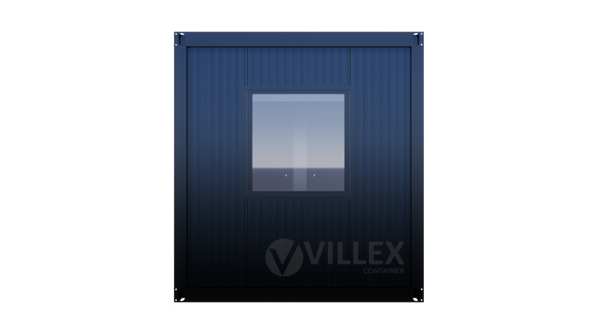Sanitärcontainer Villex Sanitär/Standard Cube Nero 1.0