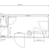 Sanitärcontainer Villex Sanitär/Standard Cube Nero 1.0
