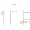 Sanitärcontainer Villex Sanitär/Standard Cube Nero 1.0