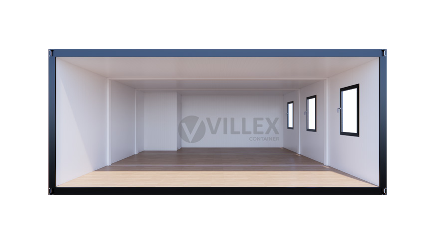 Sanitärcontainer Villex Triple Big Cube Nero / Sanitär