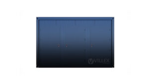 Sanitärcontainer Villex Triple Toilet Cube Nero 1.0