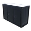 Sanitärcontainer Villex Triple Toilet Cube Nero 1.0