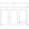 Sanitärcontainer Villex Triple Toilet Cube Nero 1.0