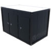 Sanitärcontainer-Villex-Triple-Toilet-Cube-Nero-2.0-10 Sanitärcontainer Villex Triple Toilet Cube Nero 2.0