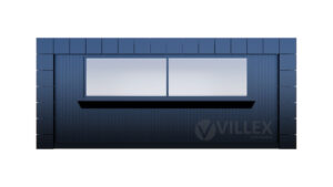 Villex Big Verkaufscontainer Block-Line Black 1.0