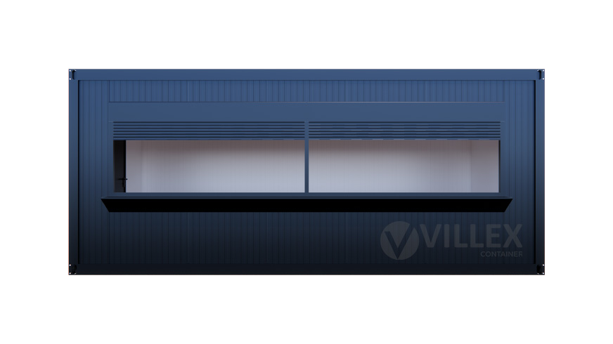 Villex Big Verkaufscontainer Cube Nero 1.0