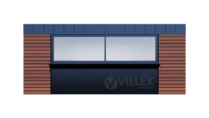 Villex Big Verkaufscontainer Wood Pavillon 1.0
