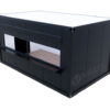 Villex Medium Verkaufscontainer Cube Nero 1.0