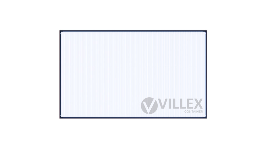 Villex Medium Verkaufscontainer Cube Nero 1.0