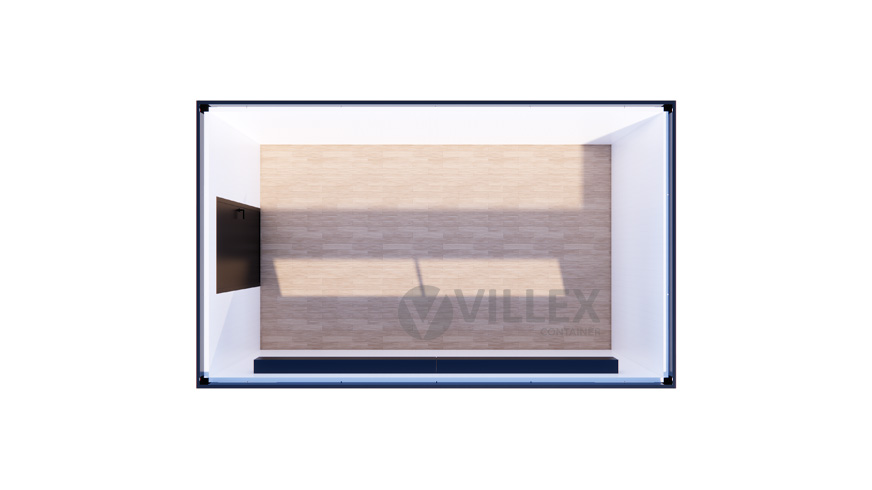 Villex Medium Verkaufscontainer Cube Nero 1.0