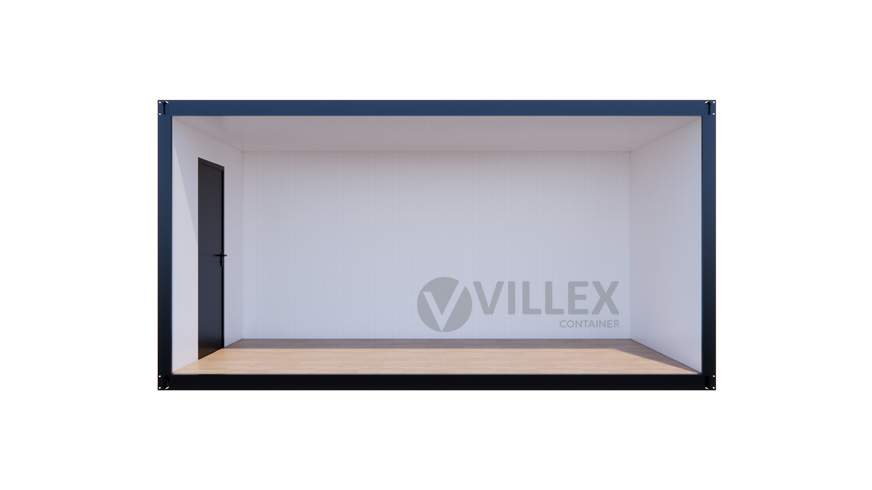 Villex Medium Verkaufscontainer Cube Nero 1.0
