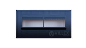 Villex Medium Verkaufscontainer Cube Nero 2.0