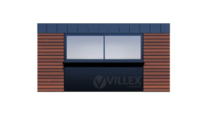 Villex Medium Verkaufscontainer Wood Pavillon 1.0