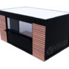 Villex Medium Verkaufscontainer Wood Pavillon 1.0