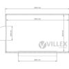 Villex Medium Verkaufscontainer Wood Pavillon 1.0