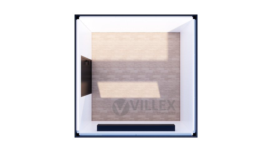 Verkaufscontainer Villex Mikro Verkaufscontainer Cube Nero 1.0