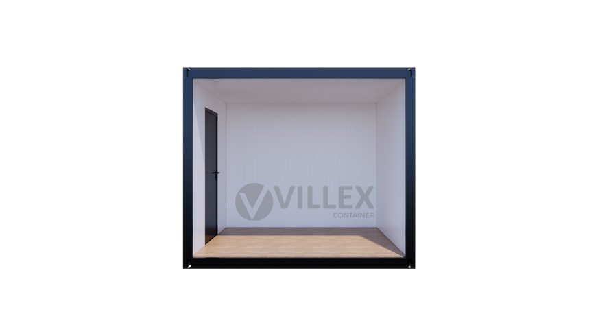 Verkaufscontainer Villex Mikro Verkaufscontainer Cube Nero 1.0