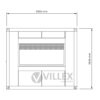 Verkaufscontainer Villex Mikro Verkaufscontainer Cube Nero 1.0