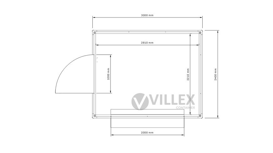 Verkaufscontainer-Villex-Mikro-Cube-Nero-2.0-8 Verkaufscontainer Villex Mikro Verkaufscontainer Cube Nero 2.0