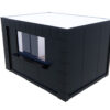 Villex Mini Verkaufscontainer Block-Line Black 1.0