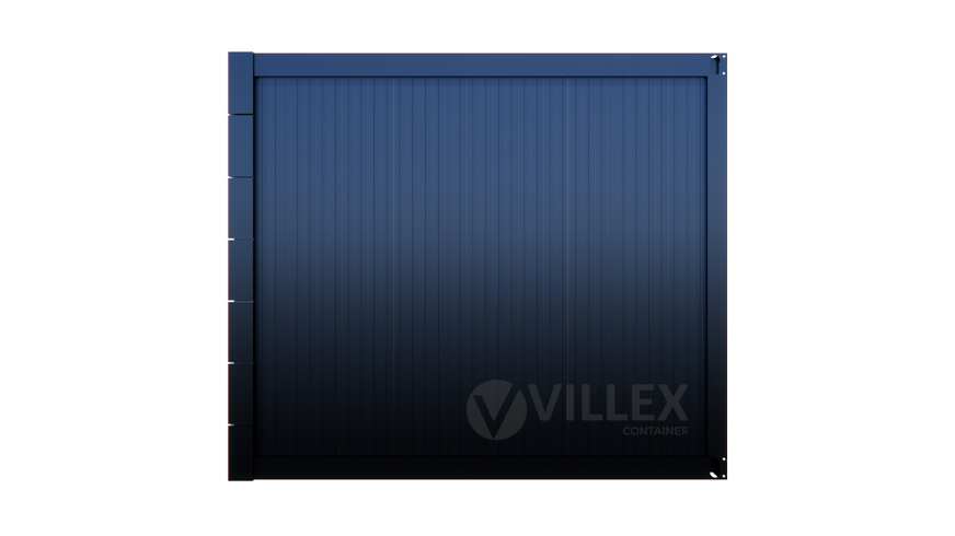 Villex Mini Verkaufscontainer Block-Line Black 1.0